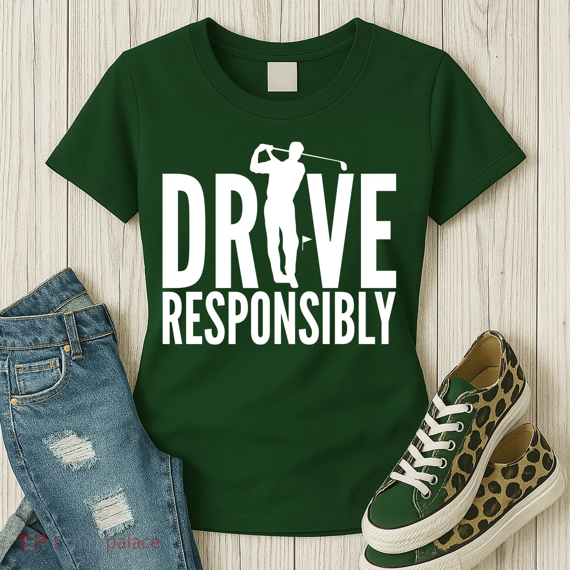 Drive Responsibly Golf Driver Women's T-Shirt