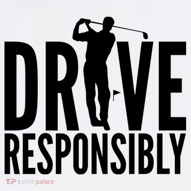 Drive Responsibly Golf Driver Comfort Colors Garment-Dyed Hooded Sweatshirt