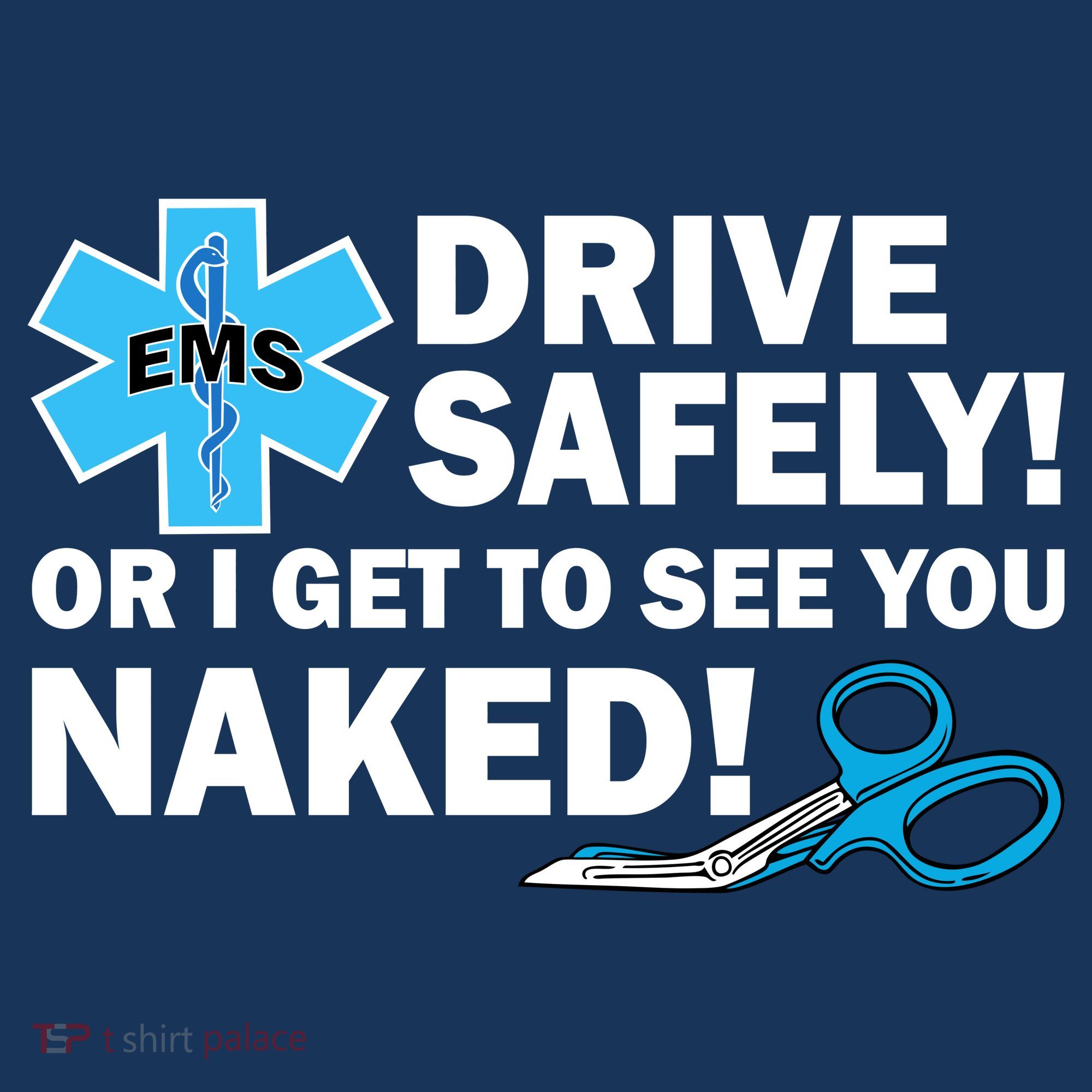 Drive Safely Or I Get To See You Naked EMS Visor