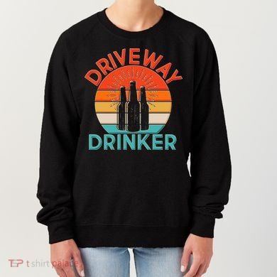 Driveway Drinker Retro Women's Sweatshirt