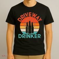 Driveway Drinker Retro T-Shirt thumb 3