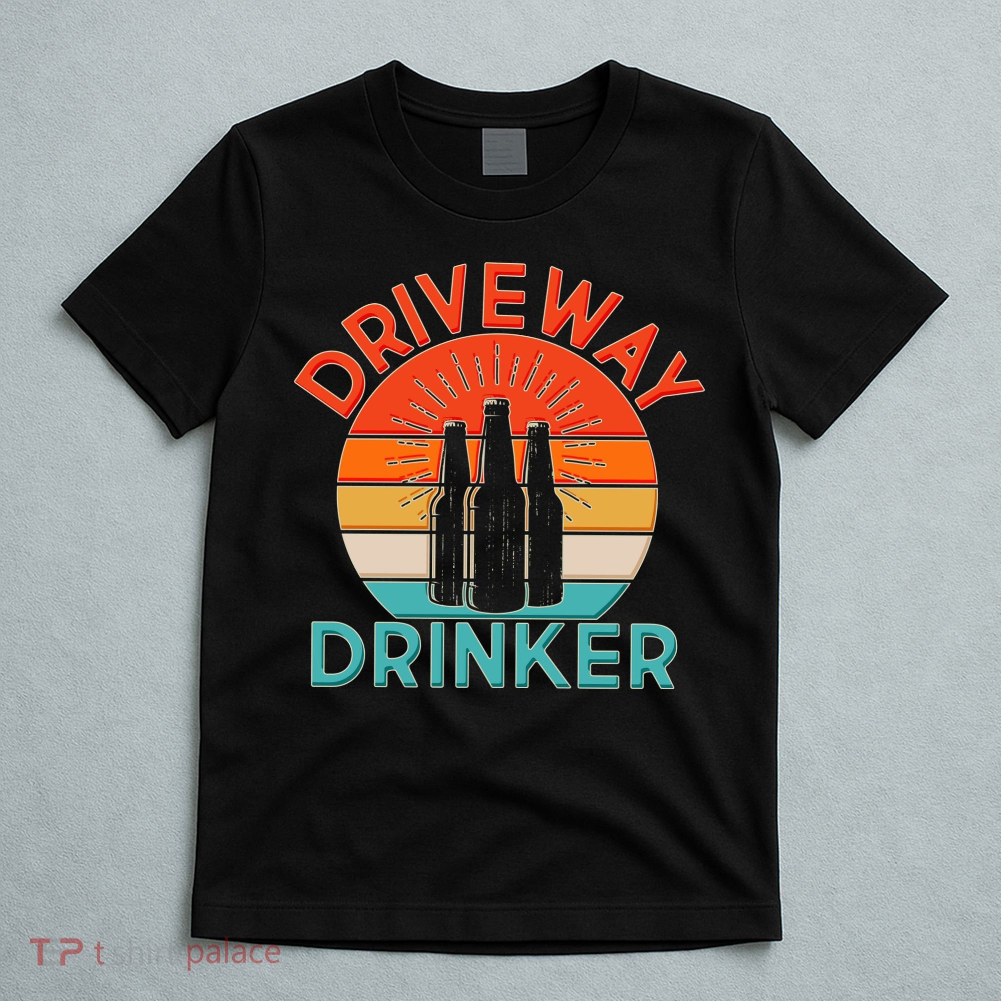 Driveway Drinker Retro T-Shirt