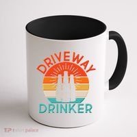 Driveway Drinker Retro Coffee Mug thumb 1