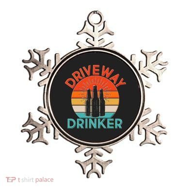 Driveway Drinker Retro Ornament