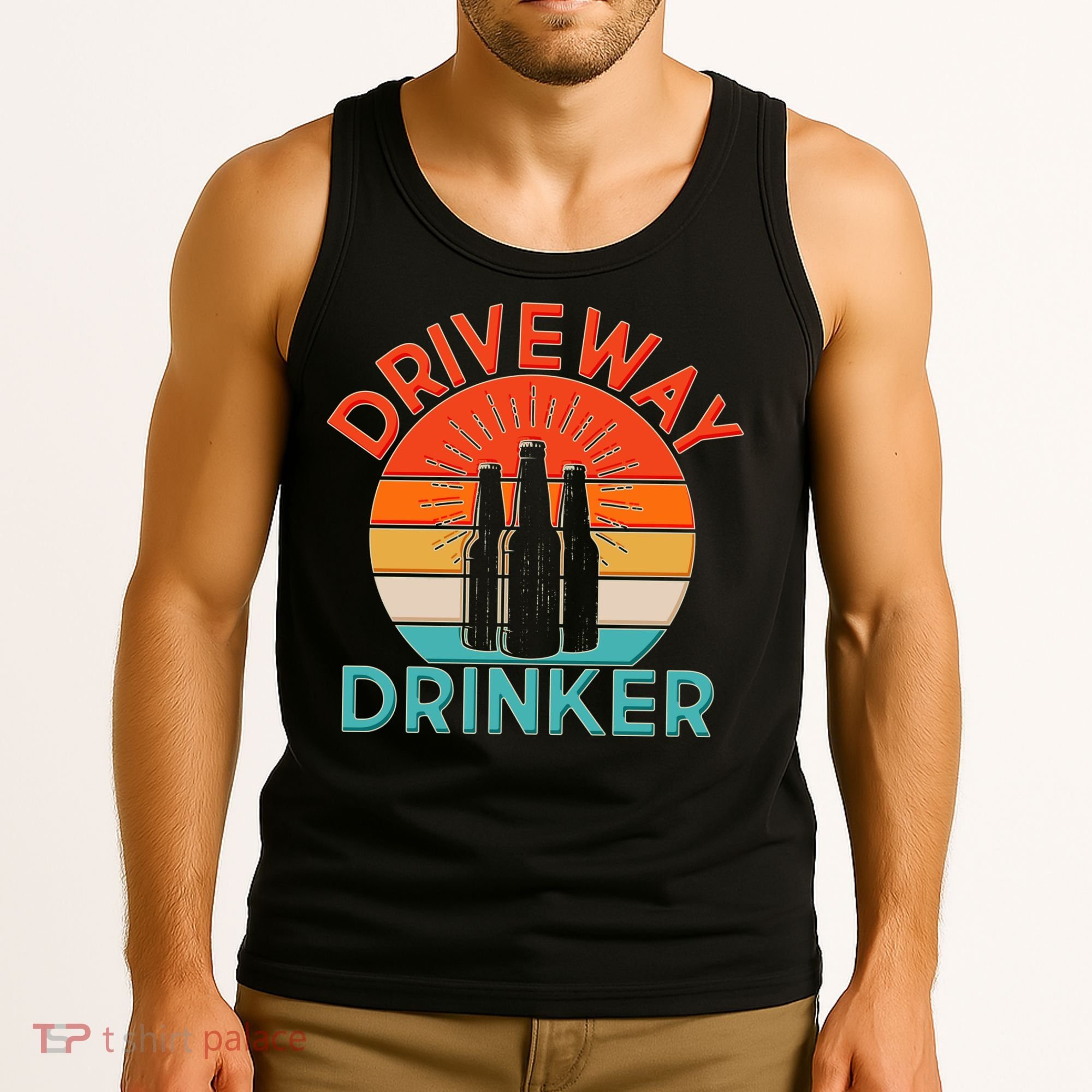 Driveway Drinker Retro Tank Top