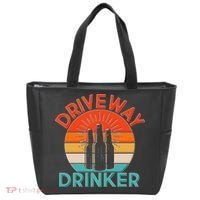 Driveway Drinker Retro Tote Bag thumb 0