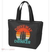 Driveway Drinker Retro Tote Bag thumb 3