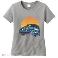 Driving In Sunset Retro Women's T-Shirt thumb 0