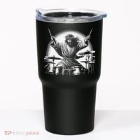 Drummer Rock Jesus Drumming Tumbler thumb 0