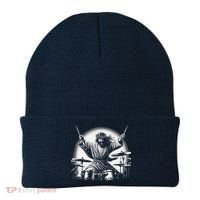 Drummer Rock Jesus Drumming Beanie thumb 0