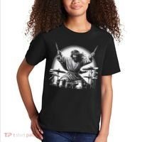 Drummer Rock Jesus Drumming Kids T-Shirt thumb 2