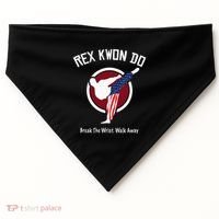 Dynamite Rex Kwon Do Break The Wrist. Walk Away USA-Made Doggie Bandana thumb 0