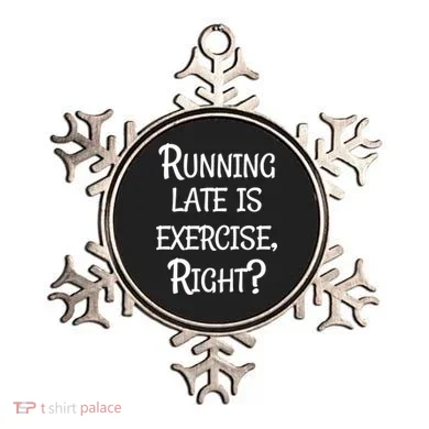 Does Running Late Count As Exercise Gift Ornament