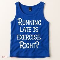 Does Running Late Count As Exercise Gift Tank Top thumb 2