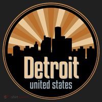 Detroit Record Label Skyline Symbol Women's Sweatshirt thumb 2