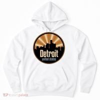Detroit Record Label Skyline Symbol Hoodie thumb 0