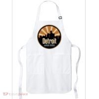 Detroit Record Label Skyline Symbol Apron thumb 0