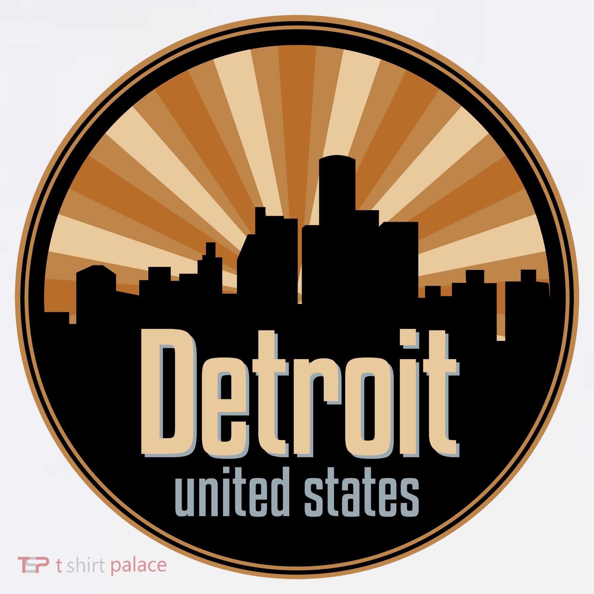 Detroit Record Label Skyline Symbol Beanie