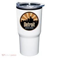 Detroit Record Label Skyline Symbol Tumbler thumb 0