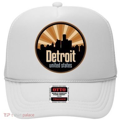 Detroit Record Label Skyline Symbol Hat
