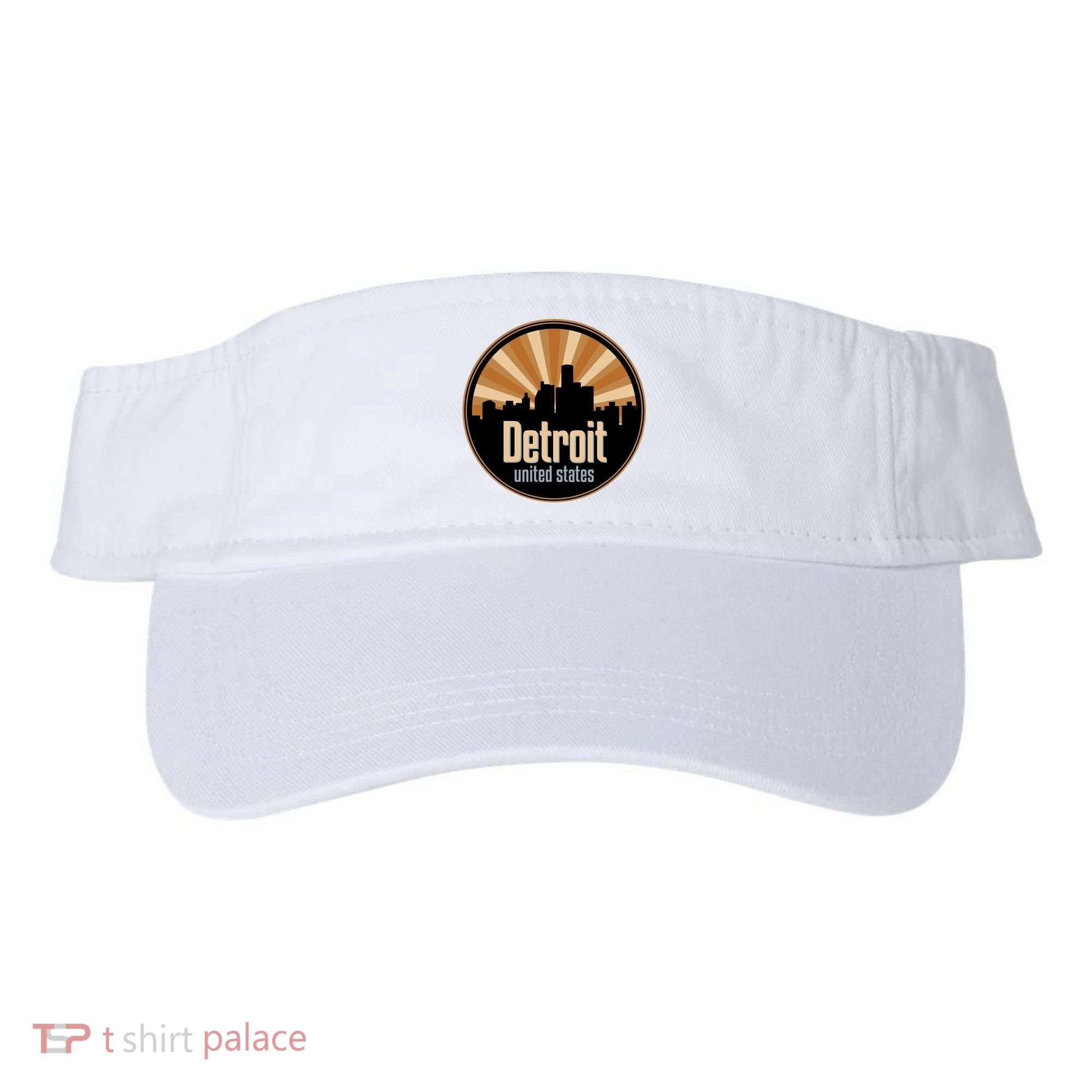 Detroit Record Label Skyline Symbol Visor