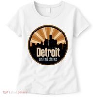 Detroit Record Label Skyline Symbol Women's T-Shirt thumb 0