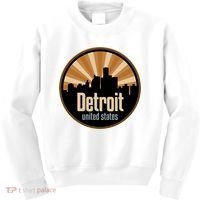 Detroit Record Label Skyline Symbol Kids Sweatshirt thumb 0