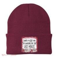 Don't Rush Me, I'm Waiting Until The Last Minute Beanie thumb 0