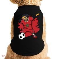 Dabbing Rottweiler Morocco Soccer Fans Jersey Moroccan Sport Great Gift Doggie Tank thumb 0