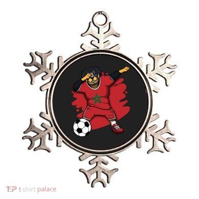 Dabbing Rottweiler Morocco Soccer Fans Jersey Moroccan Sport Great Gift Ornament