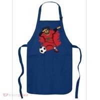 Dabbing Rottweiler Morocco Soccer Fans Jersey Moroccan Sport Great Gift Apron thumb 0