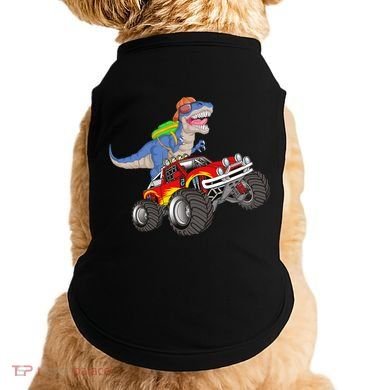 Dinosaur Riding Monster Truck Doggie Tank