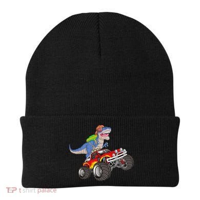 Dinosaur Riding Monster Truck Beanie
