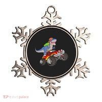 Dinosaur Riding Monster Truck Ornament thumb 0