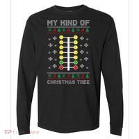 Drag Racing My Kind of Christmas Tree Drag Racer Xmas Comfort Colors Heavyweight Long Sleeve T-Shirt thumb 0