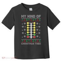 Drag Racing My Kind of Christmas Tree Drag Racer Xmas Toddler T-Shirt thumb 0