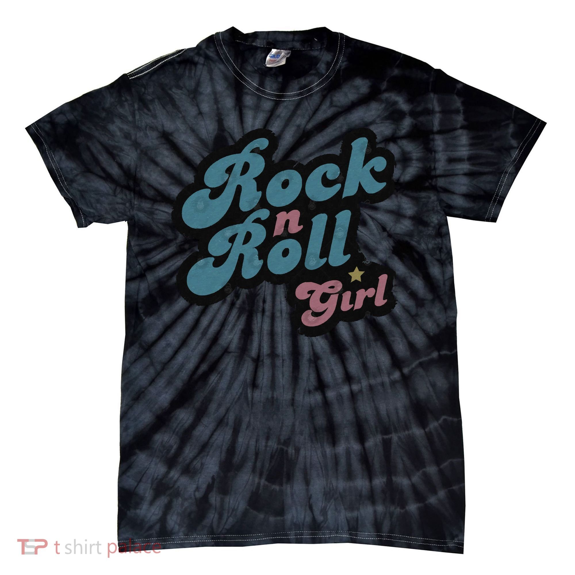 Darla Rock N Roll Girl Tie-Dye T-Shirt