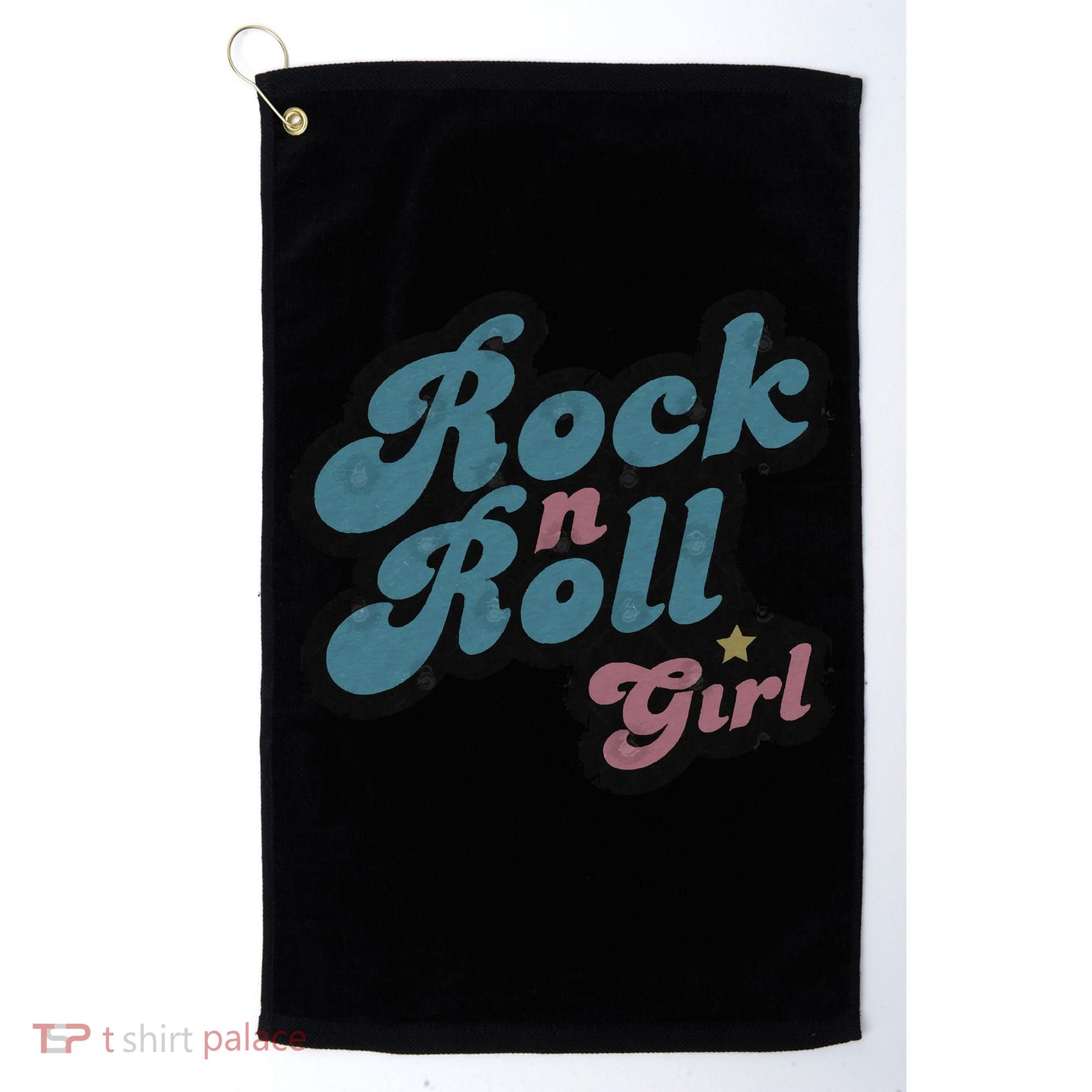 Darla Rock N Roll Girl Golf Towel