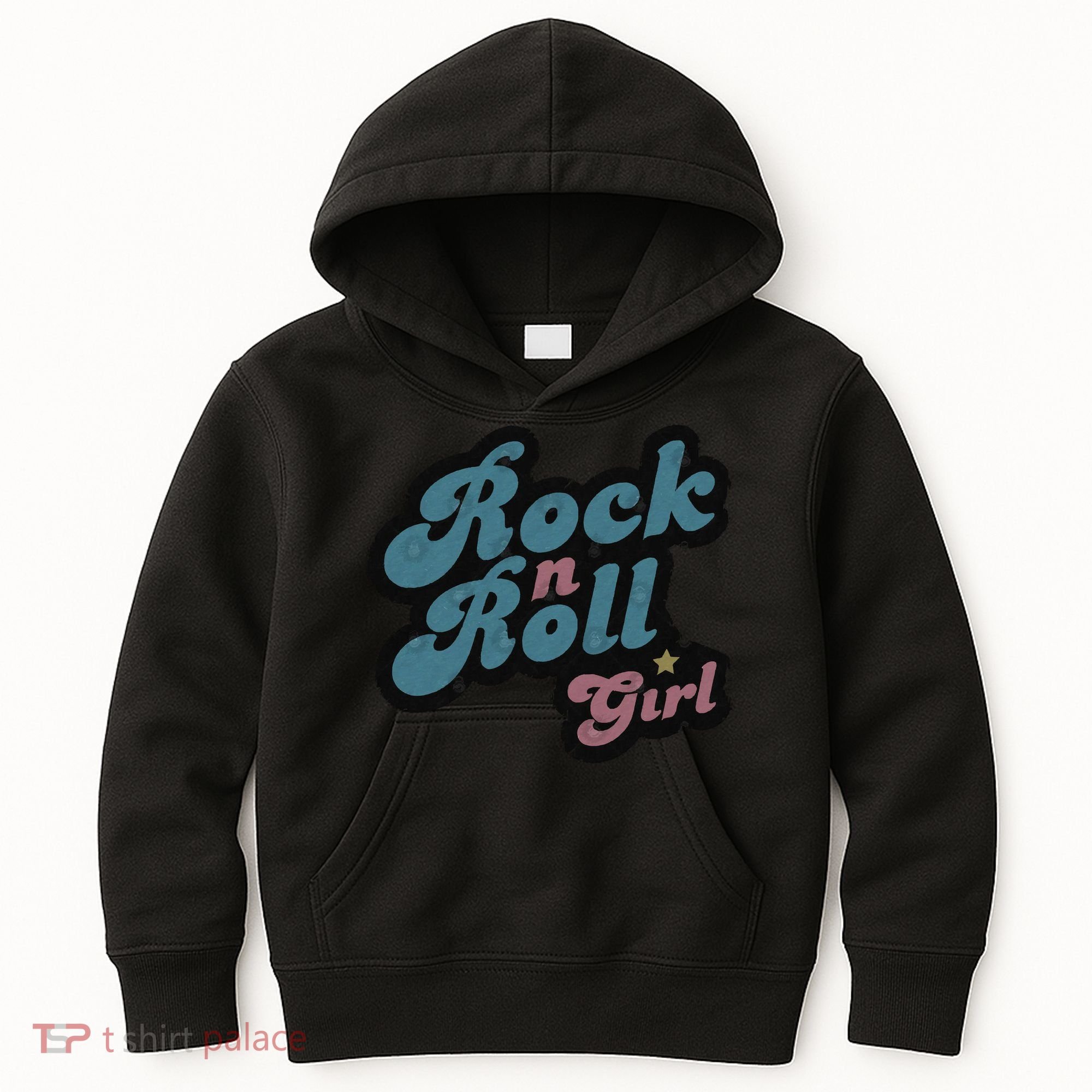 Darla Rock N Roll Girl Kids Hoodie