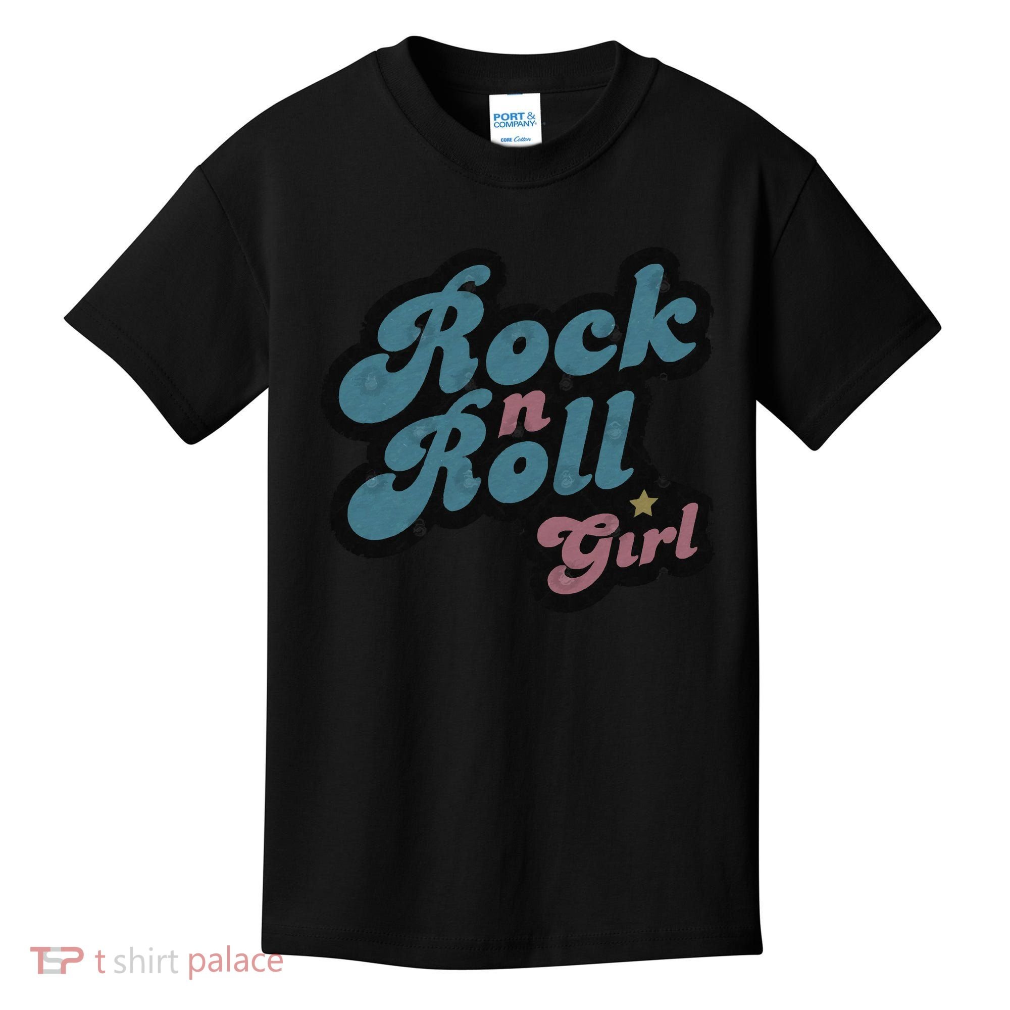 Darla Rock N Roll Girl Kids T-Shirt
