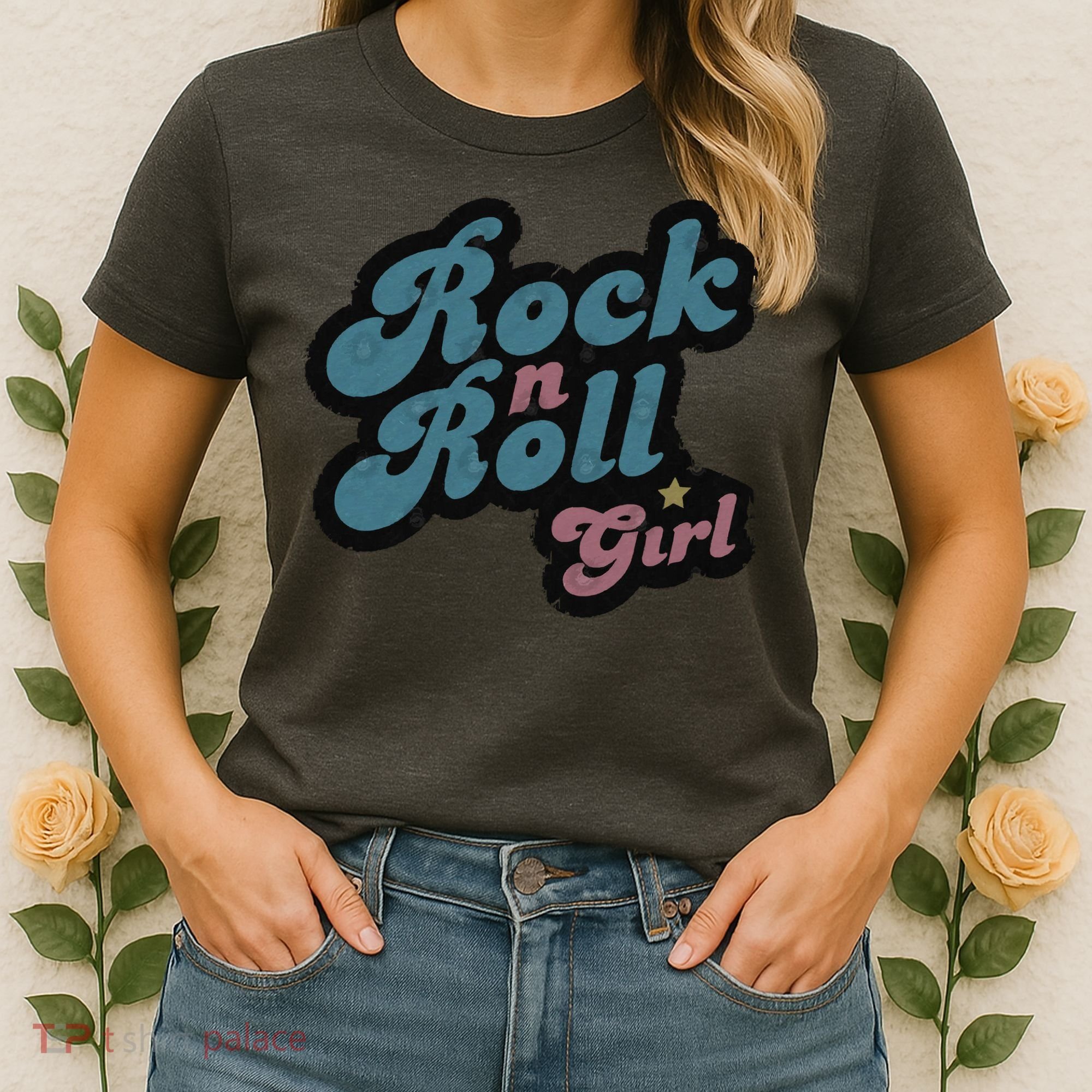 Darla Rock N Roll Girl Women's T-Shirt