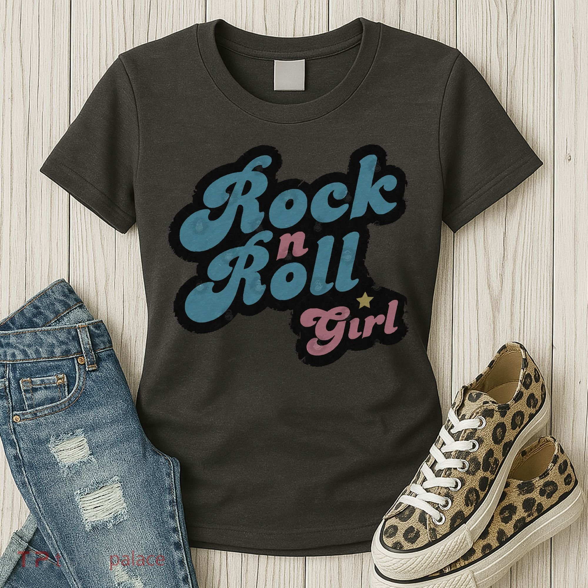 Darla Rock N Roll Girl Women's T-Shirt