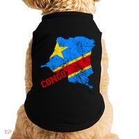 Democratic Republic Of Congo Map Congolese Flag Africa Pride Cute Gift Doggie Tank thumb 0