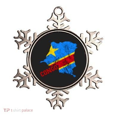 Democratic Republic Of Congo Map Congolese Flag Africa Pride Cute Gift Ornament