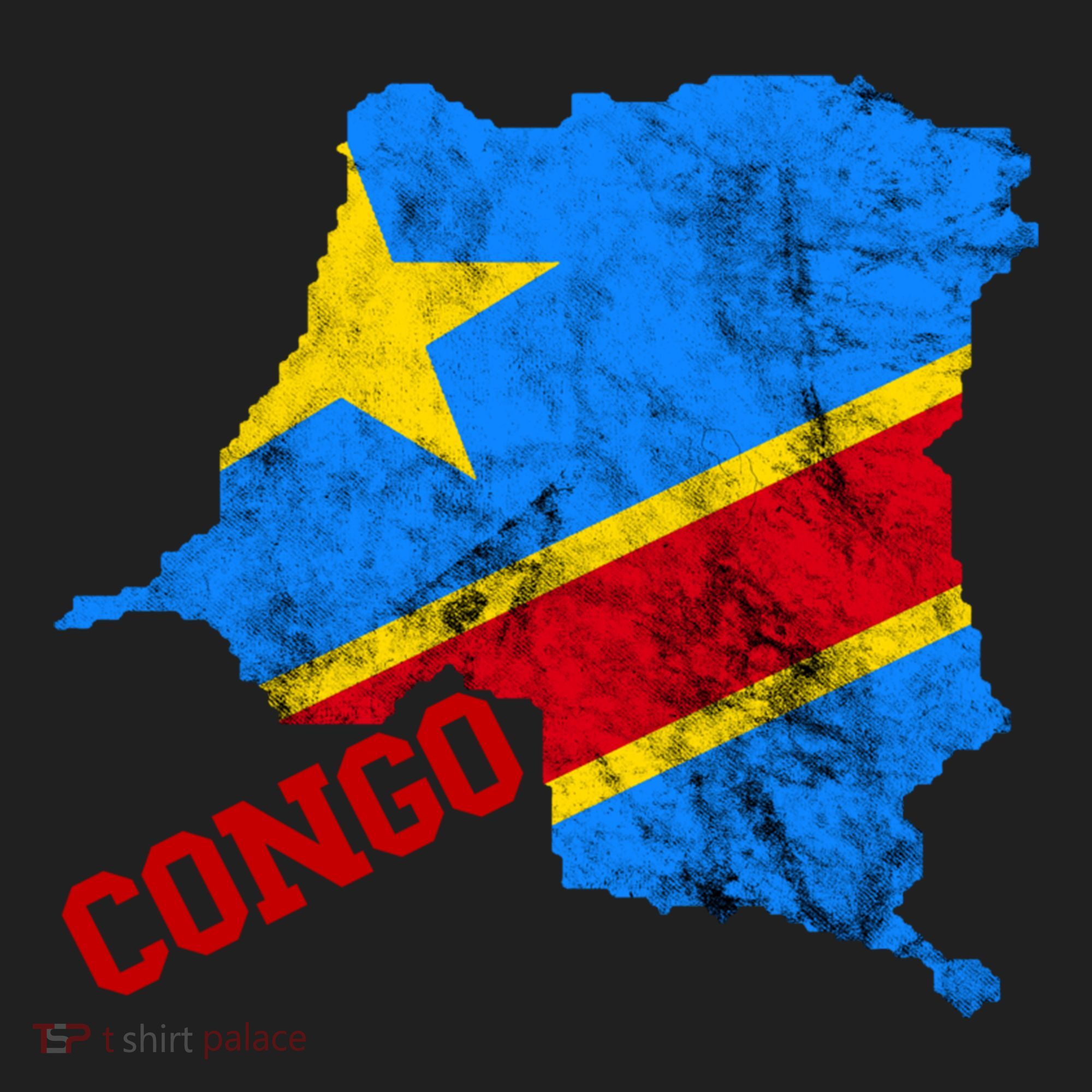 Democratic Republic Of Congo Map Congolese Flag Africa Pride Cute Gift Hat