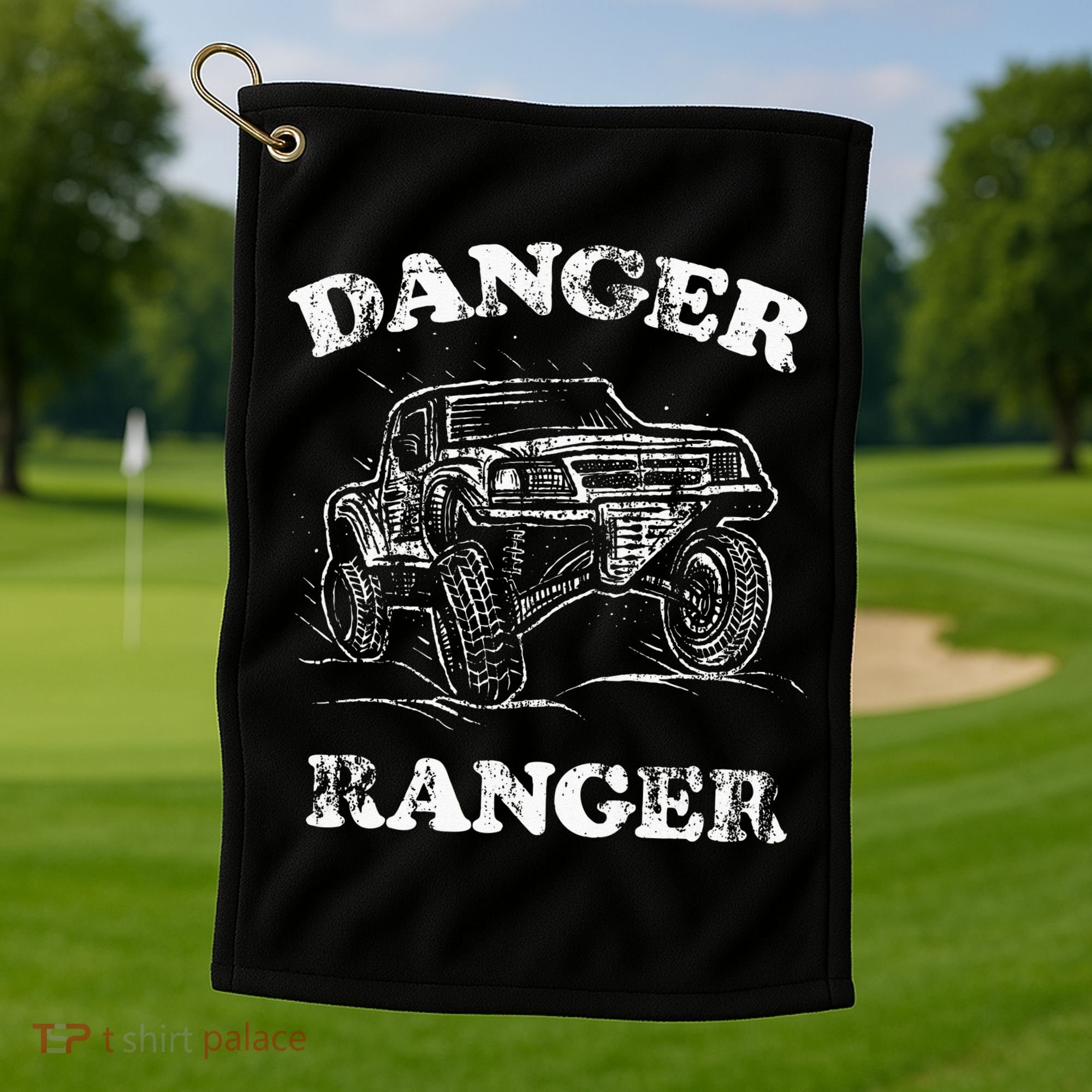 Danger Ranger Off Road Truck Golf Towel