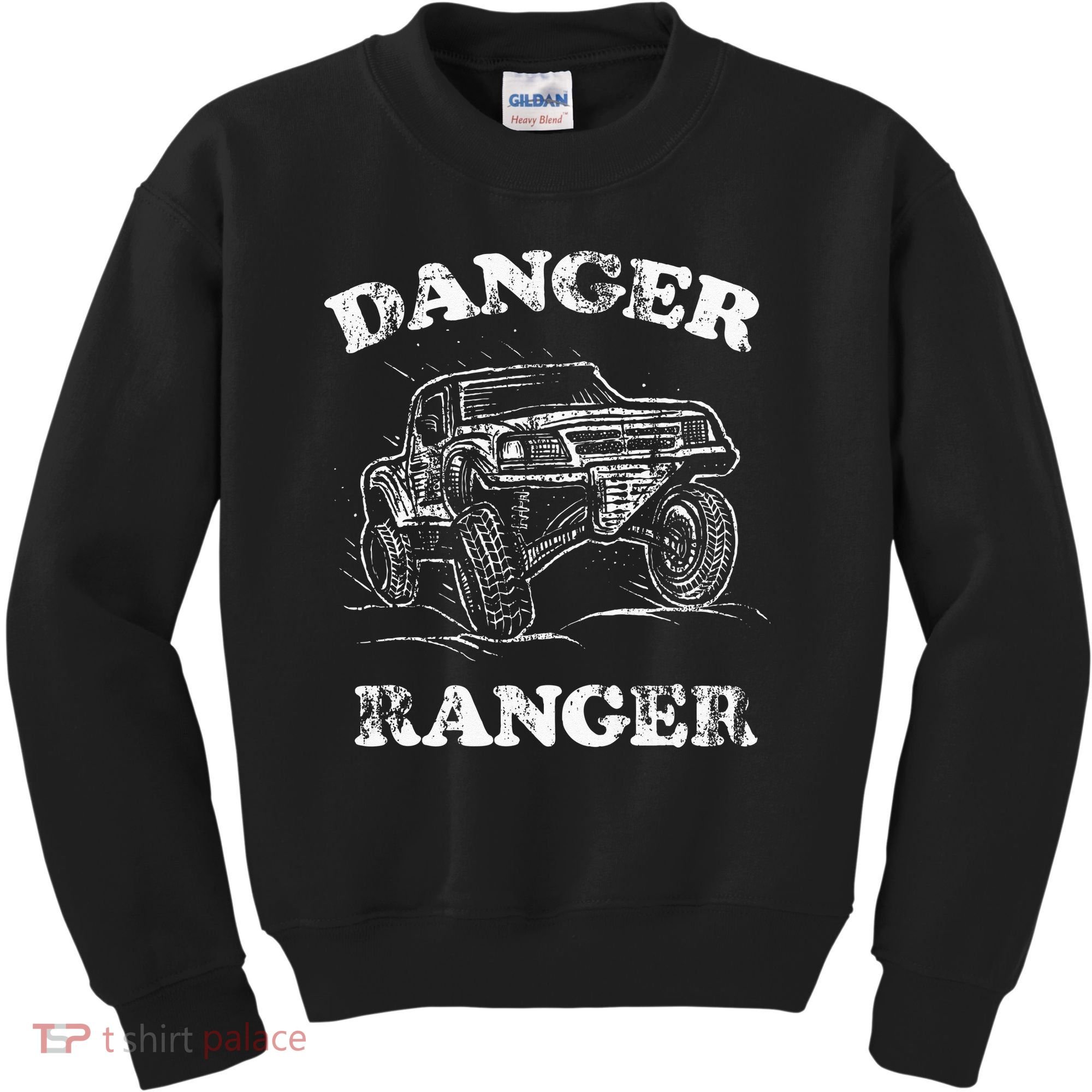Danger Ranger Off Road Truck Kids Sweatshirt