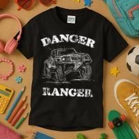 Danger Ranger Off Road Truck Kids T-Shirt thumb 3