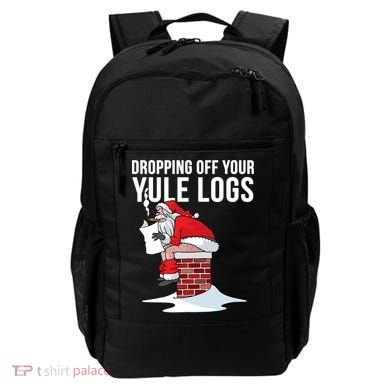 Dropping Off Your Yule Logs Backpack