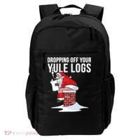 Dropping Off Your Yule Logs Backpack thumb 0
